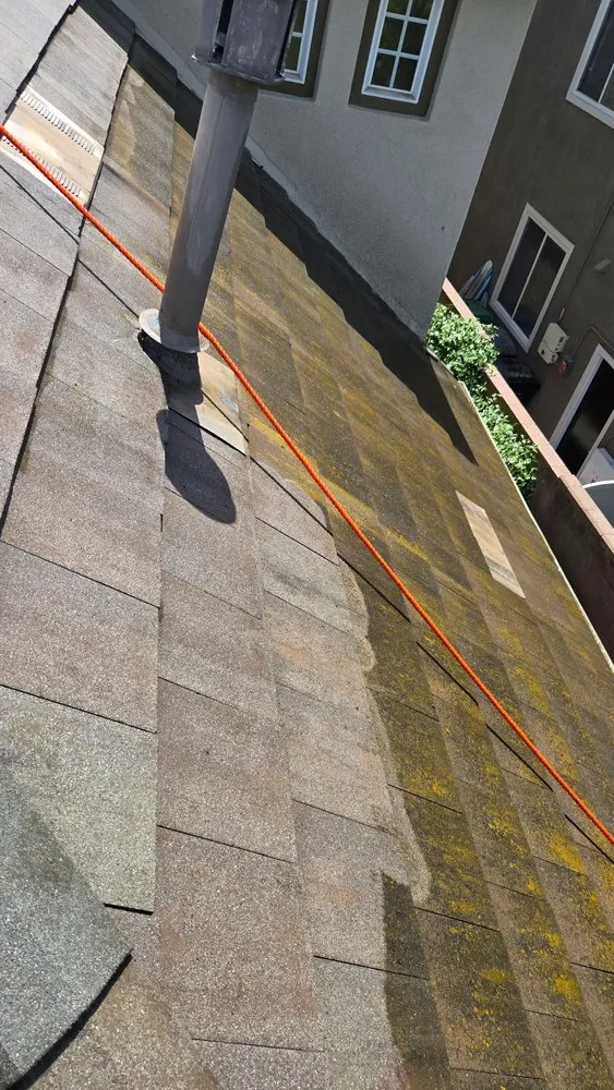 Slide of First Class Roof Cleaning