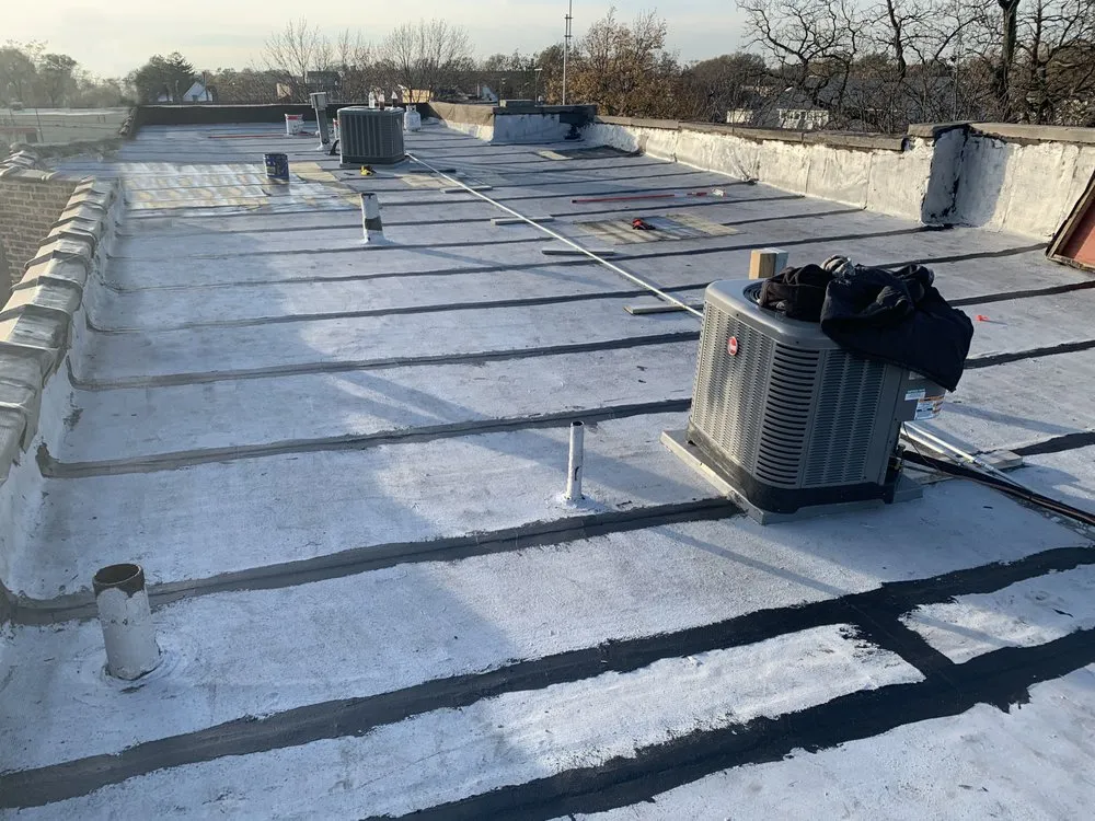 Slide of First Class Roofing