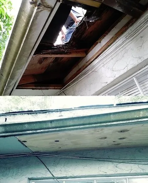 Slide of First Class Roofing