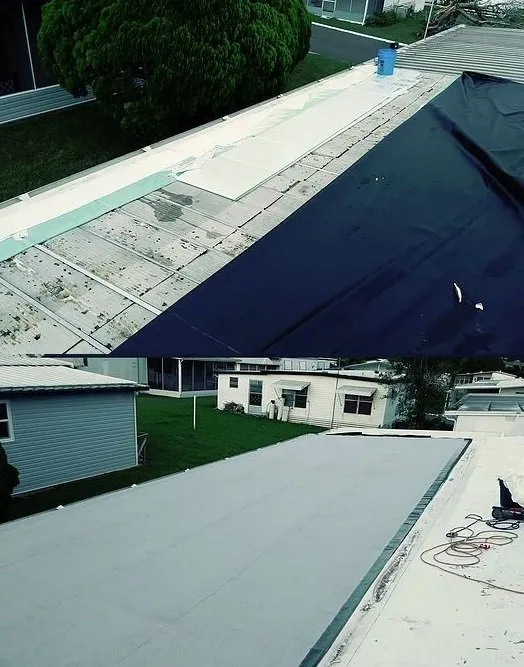 Slide of First Class Roofing