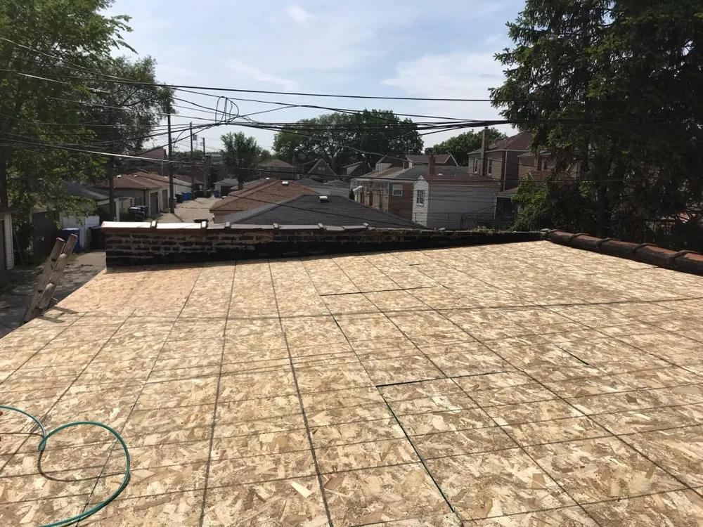 Slide of First Class Roofing