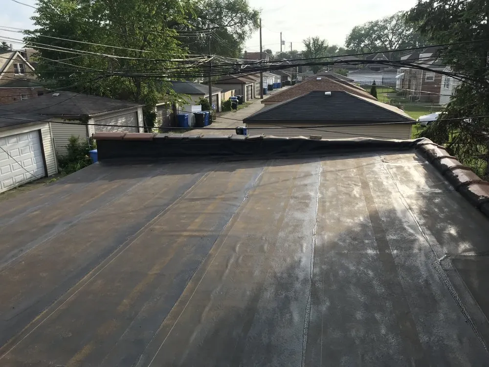 Slide of First Class Roofing