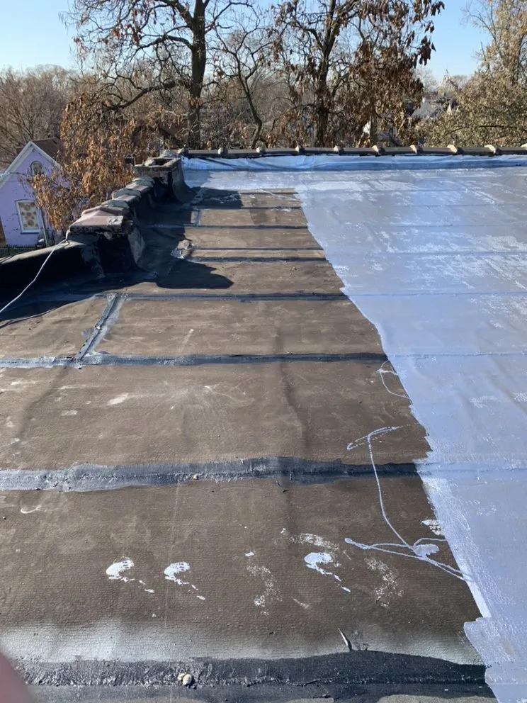 Slide of First Class Roofing