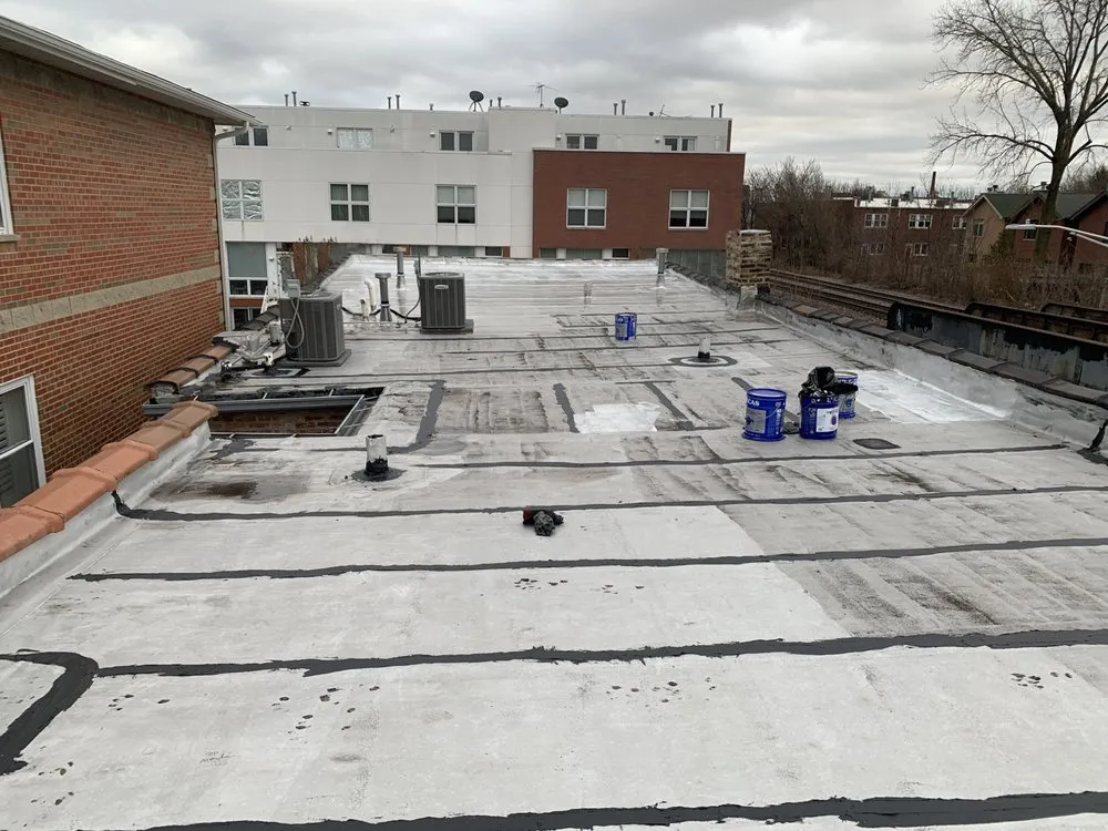 Slide of First Class Roofing