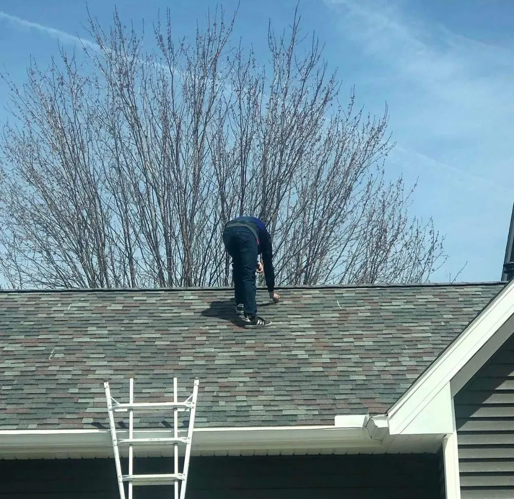 Slide of First Class Roofing