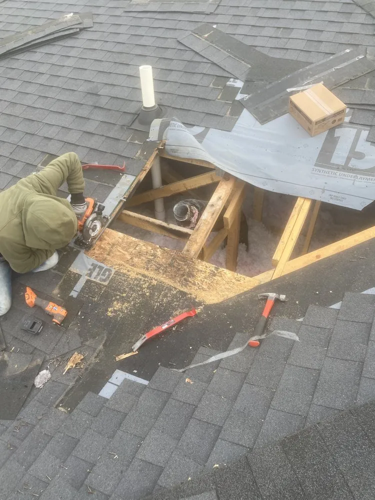 Slide of First Class Roofing