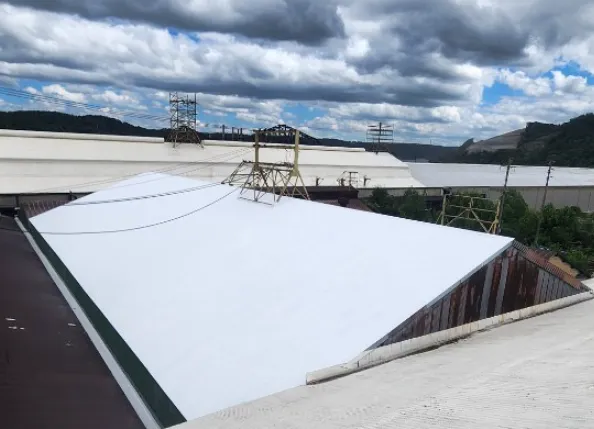 Slide of First Class Roofing