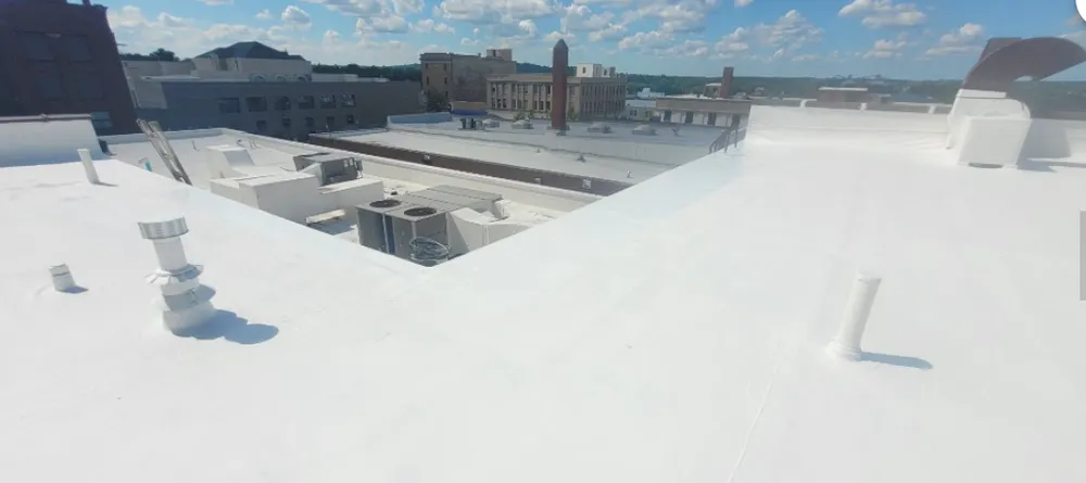 Slide of First Class Roofing