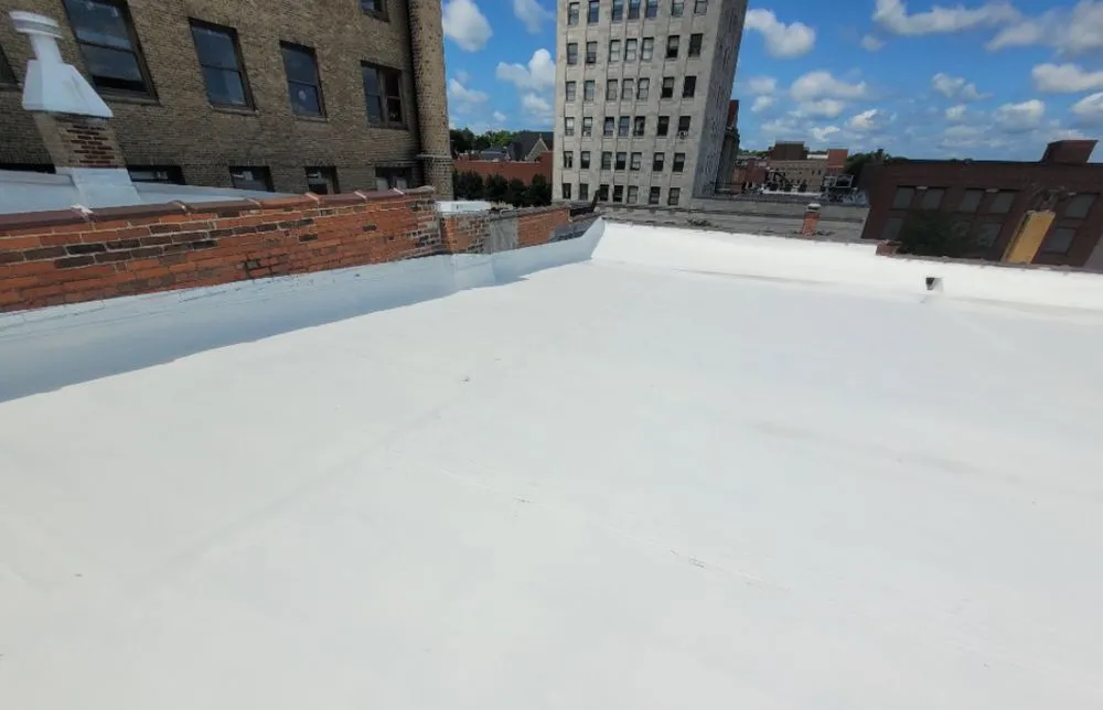 Slide of First Class Roofing