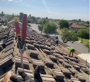 Slide of First Class Roofing