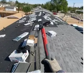 Slide of First Class Roofing