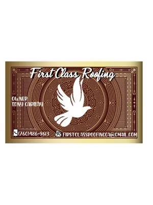 First Class Roofing Logo