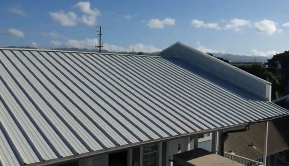 Slide of First Class Roofing