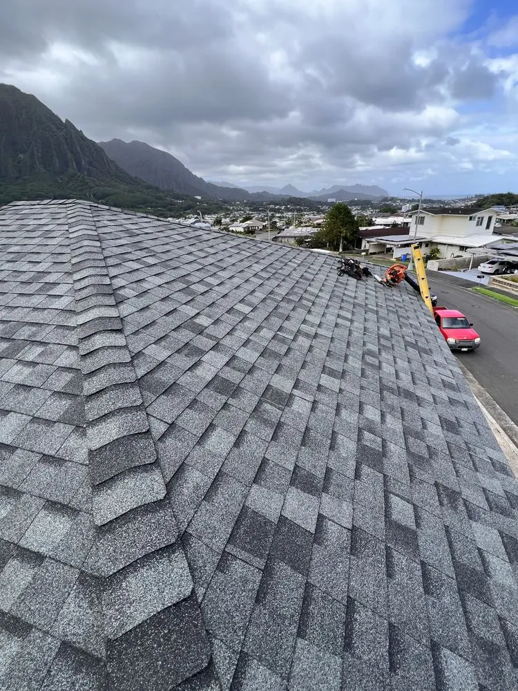 Slide of First Class Roofing