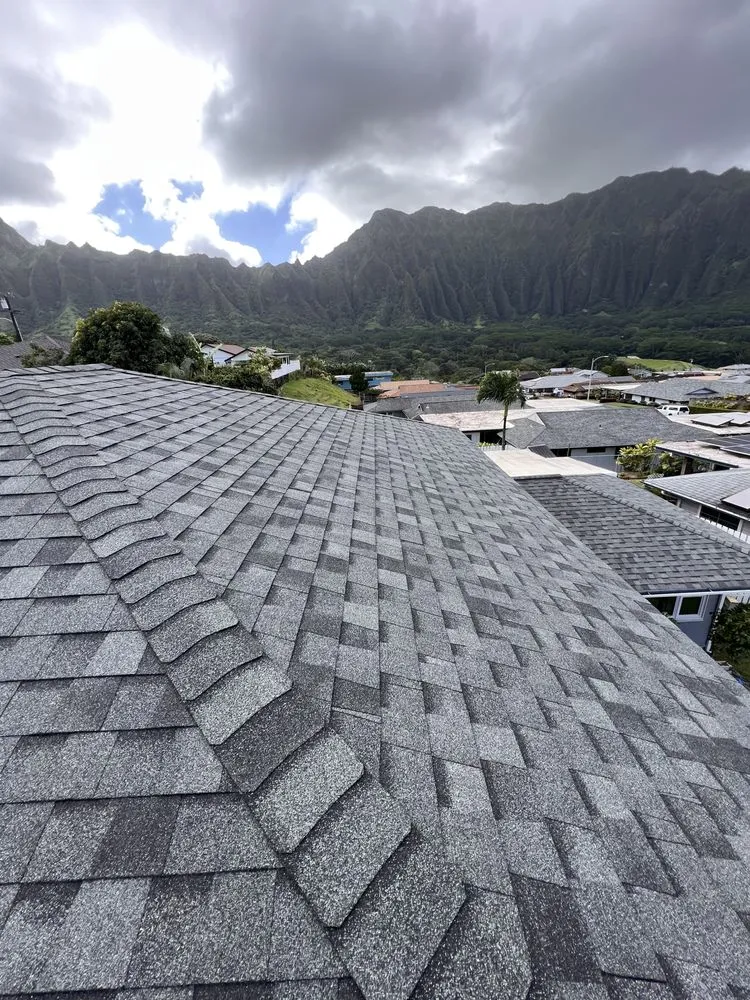 Slide of First Class Roofing