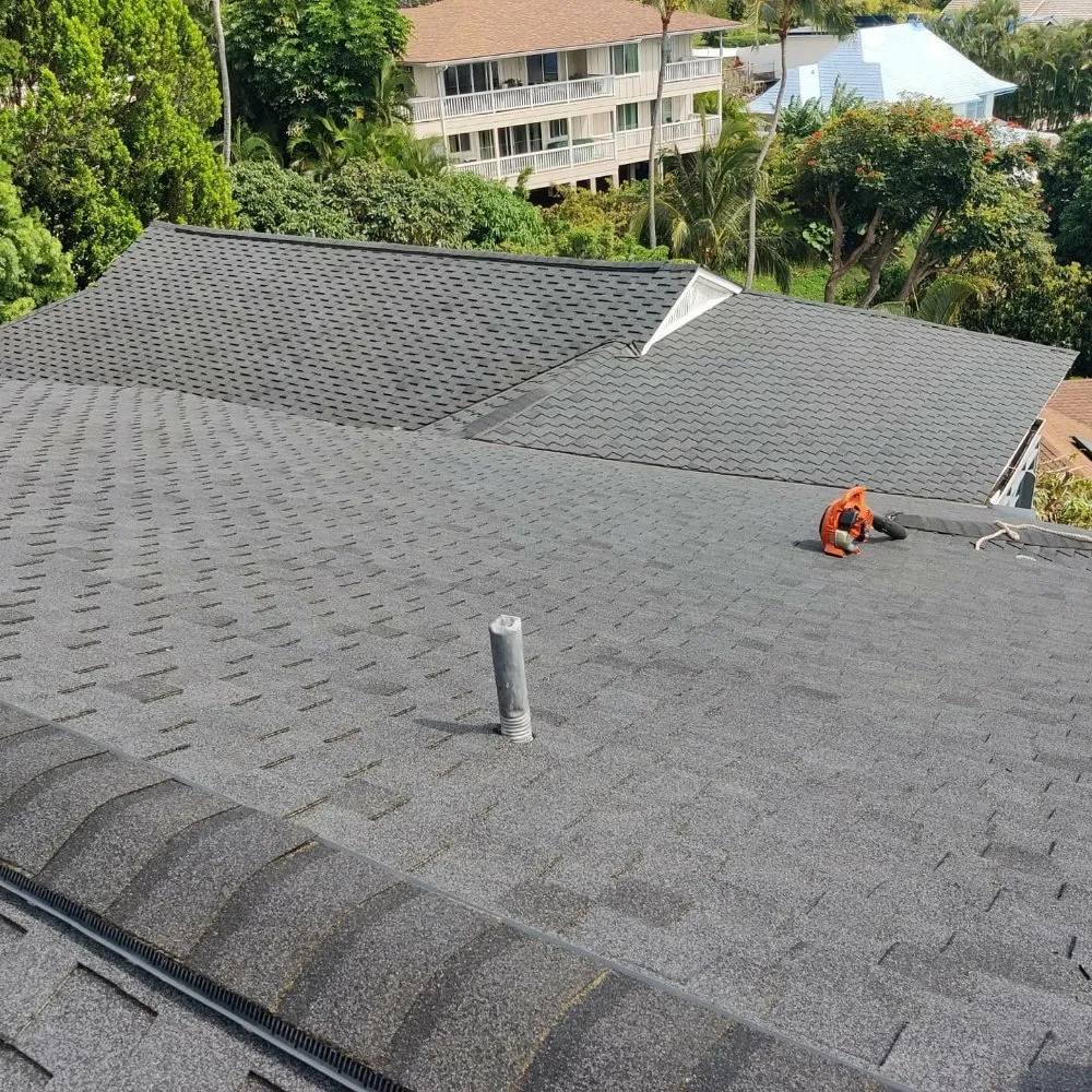 Slide of First Class Roofing