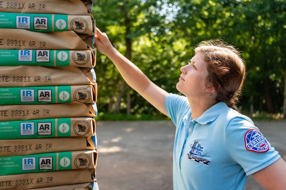 Slide of First Construction