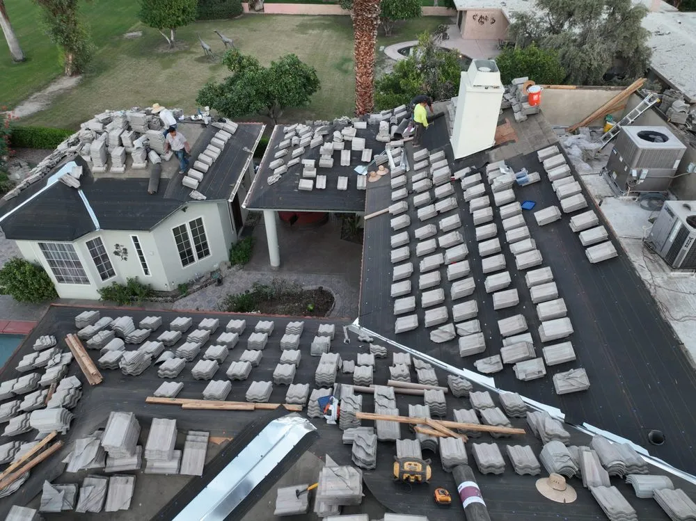 Slide of First Division Roofing