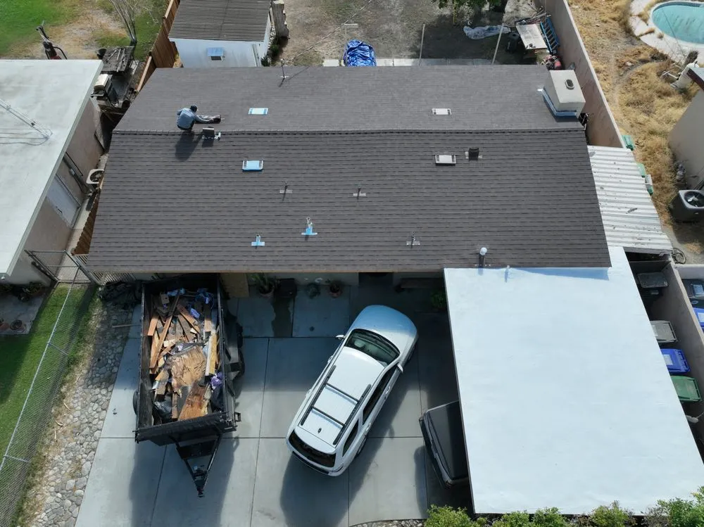 Slide of First Division Roofing