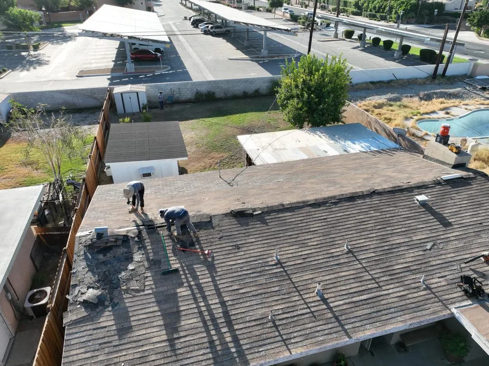 Slide of First Division Roofing