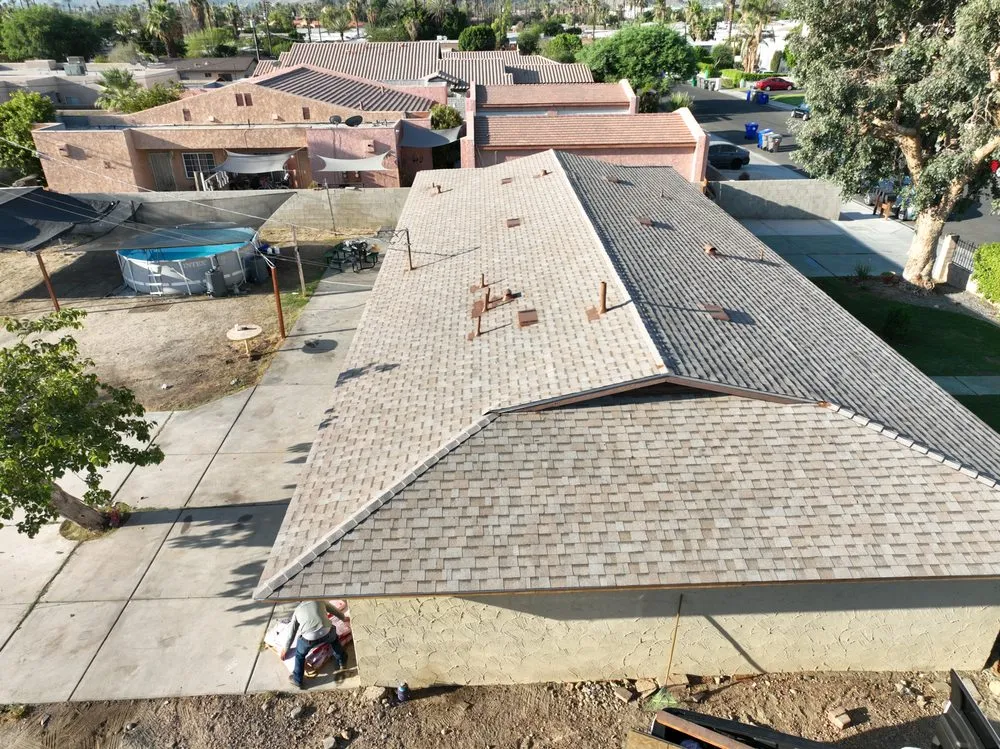 Slide of First Division Roofing