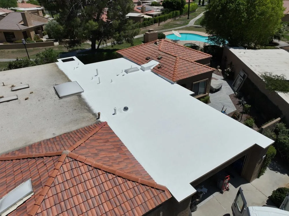 Slide of First Division Roofing