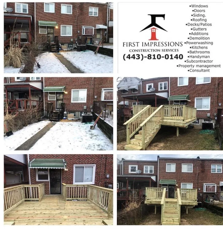 Emergency residential roofing service for fast service across Darlington, MD - First Impressions Construction Services