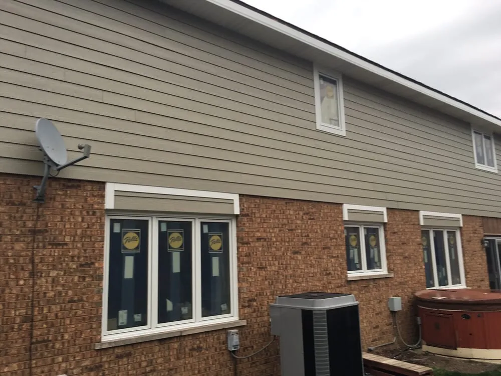 Slide of First Midwest construction