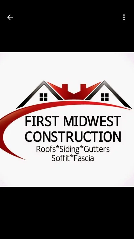 Slide of First Midwest construction