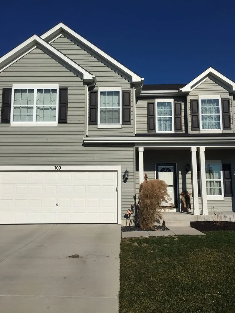 Slide of First Midwest construction