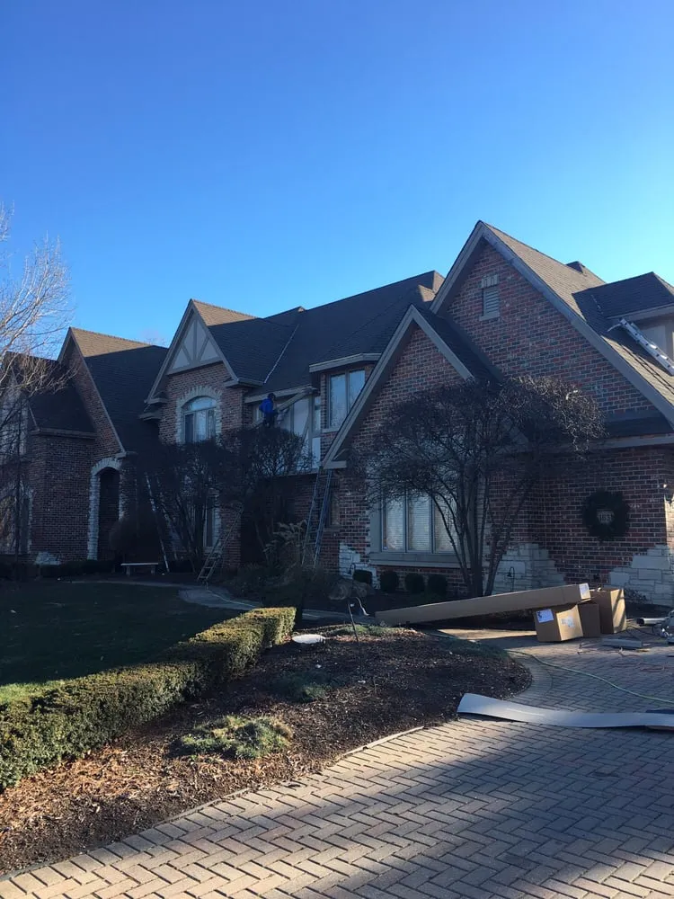 Slide of First Midwest construction