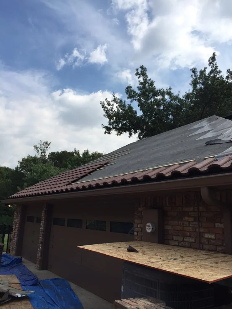 Slide of First Out Roofing