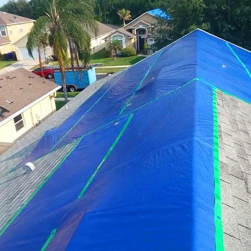 Slide of First Response Roofing