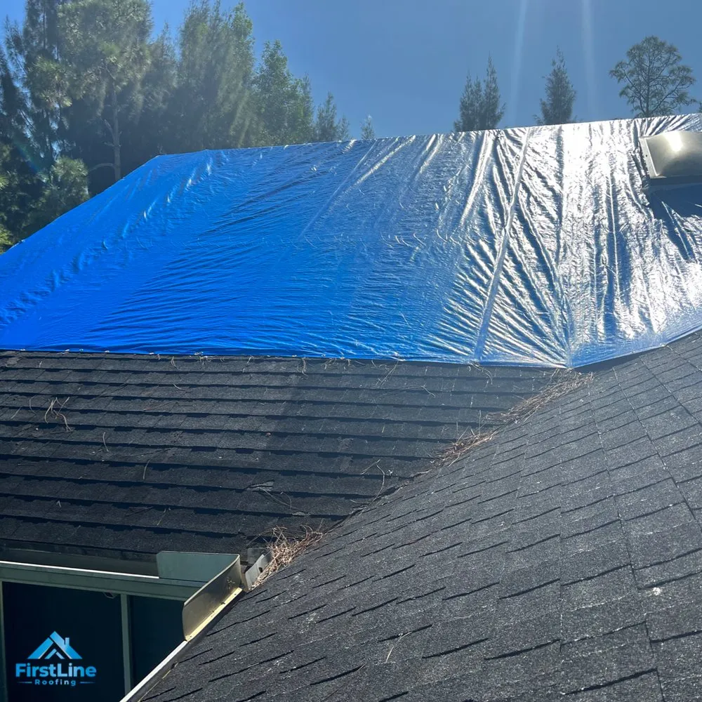 Slide of FirstLine Roofing