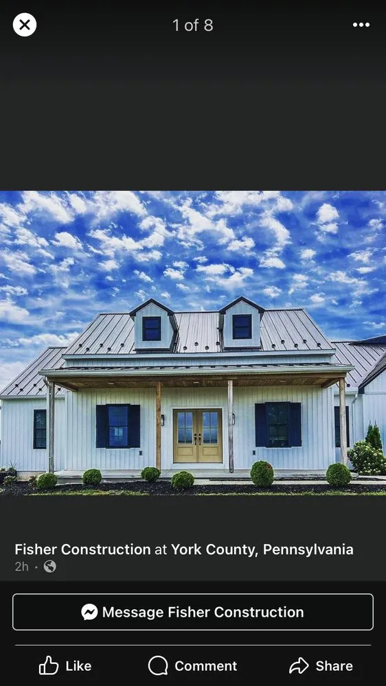 Slide of Fisher Construction