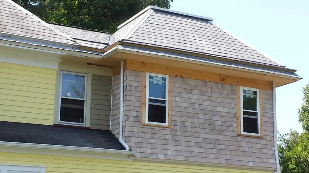 Slide of Fisher Roofing