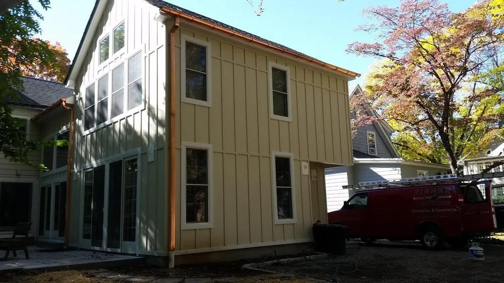 Slide of Fisher Roofing