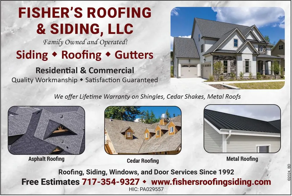 Reliable storm damage roof repair for residential properties in Kinzers, PA by Fisher's Roofing & Siding