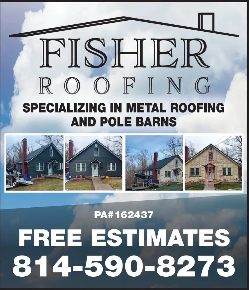 Top-rated metal roofing installation in Troutville, PA - Fisher's Roofing