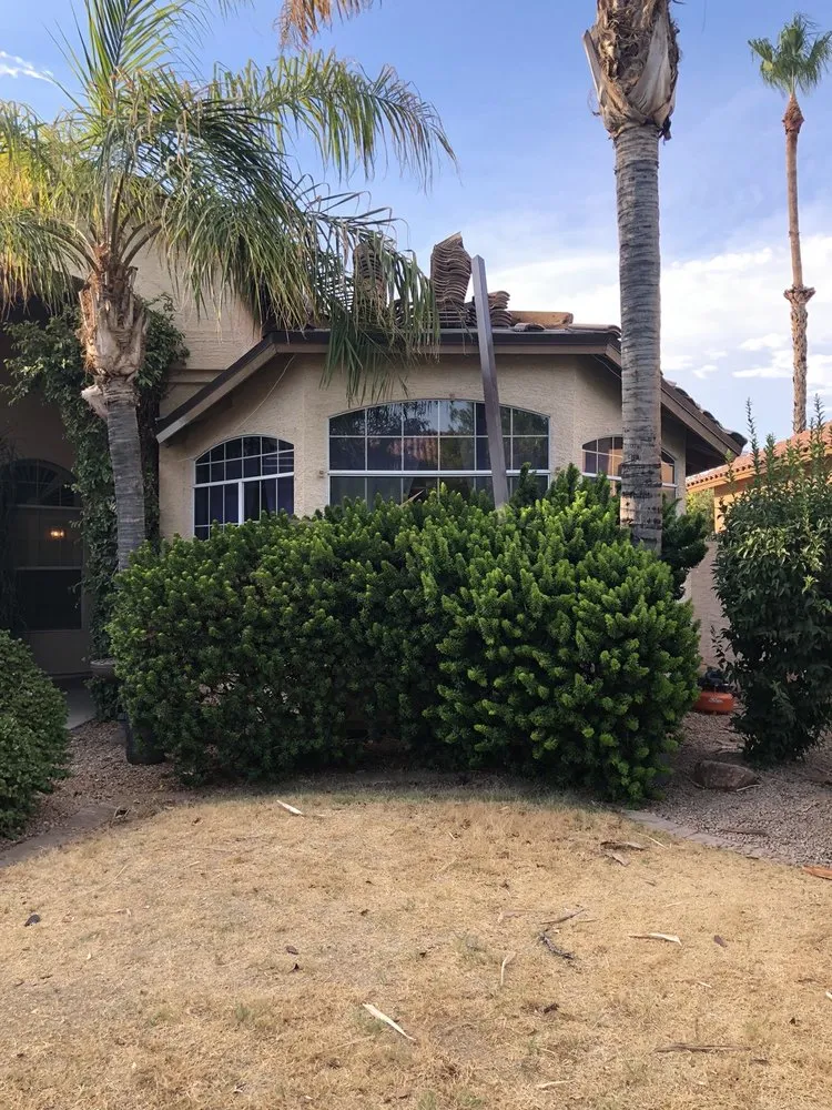 Slide of Five Guys Roofing