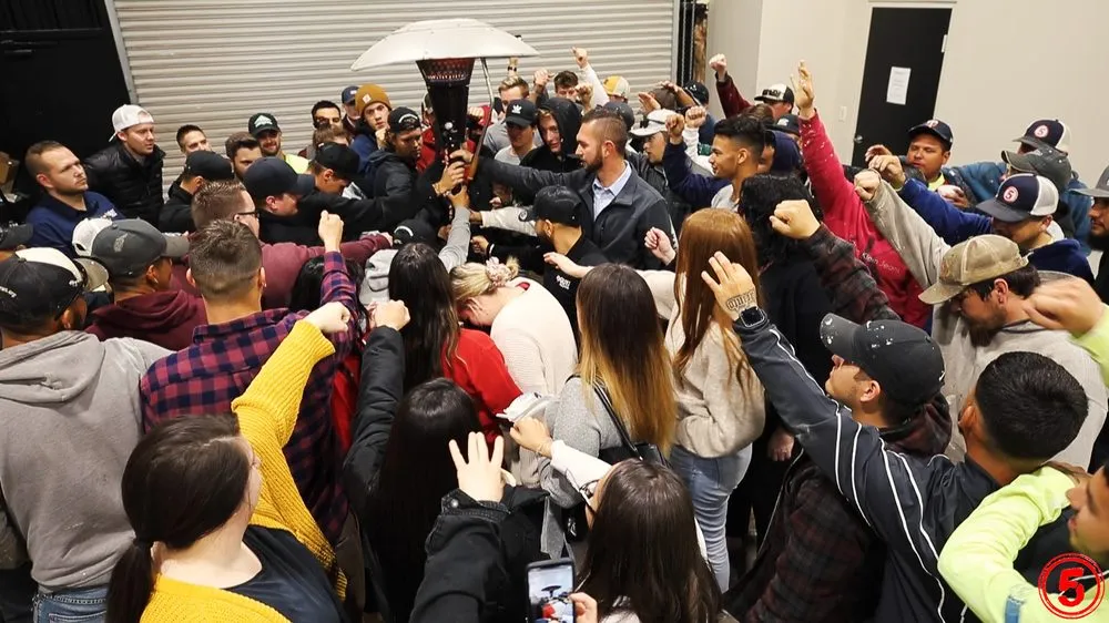 Slide of Five Guys Roofing