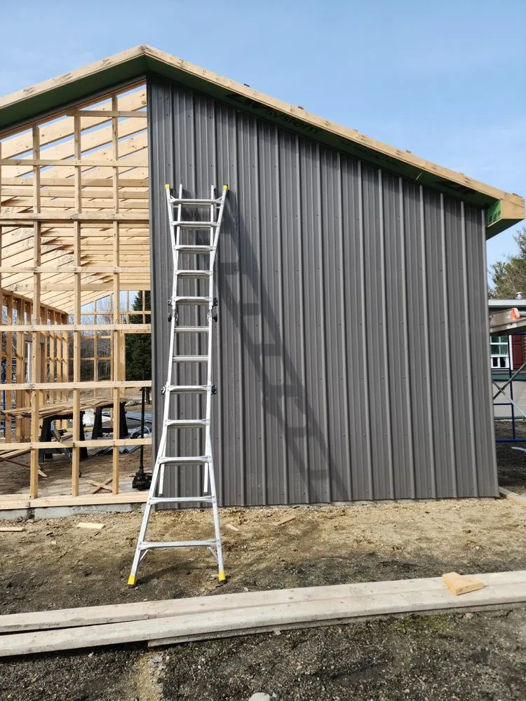 Slide of Five kids construction