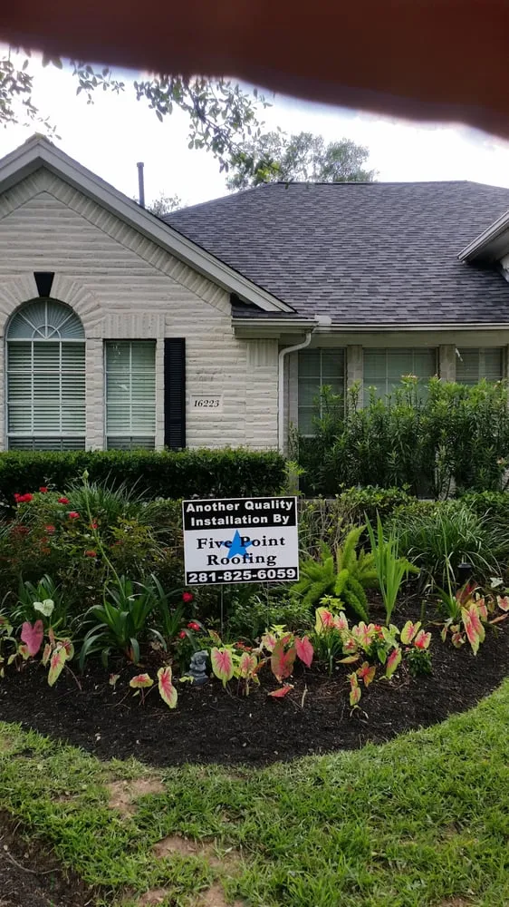 Slide of Five Point Roofing