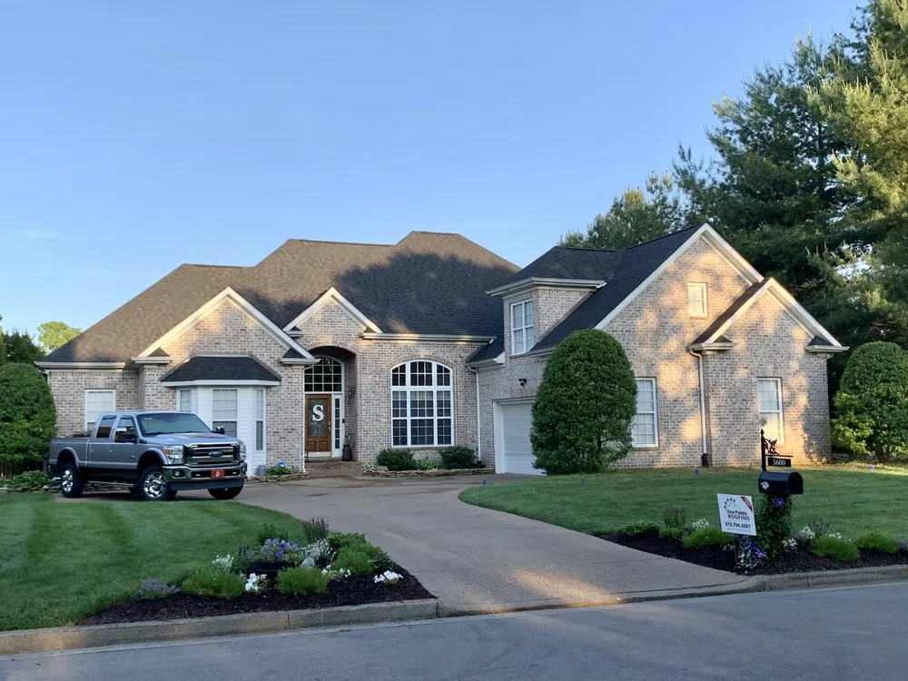 Slide of Five Points Roofing