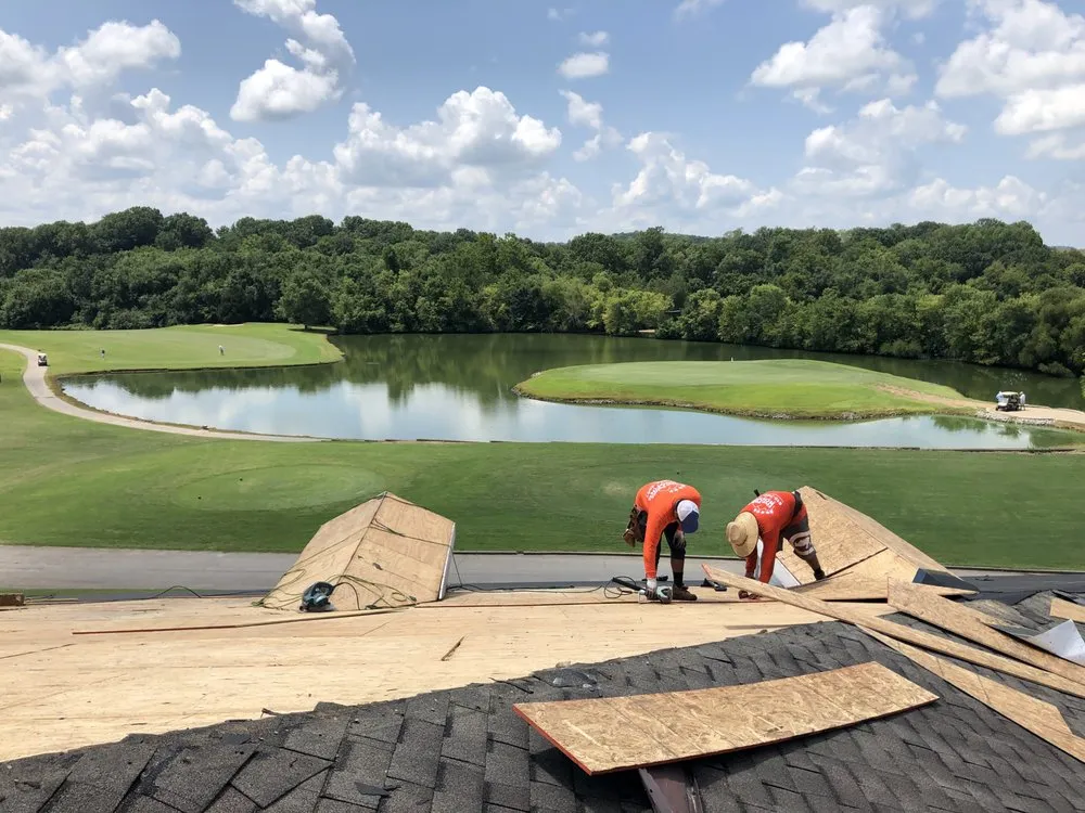 Slide of Five Points Roofing