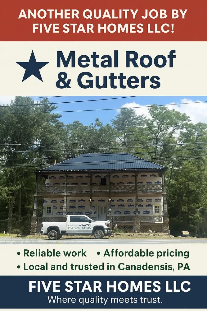 Expert flat roof repair in Cresco, PA - Five Star Homes
