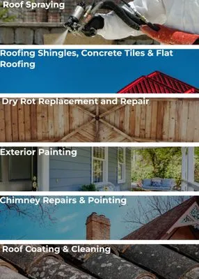 Five Star Roofing and Painting Contractors Logo