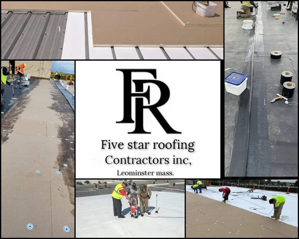 Slide of Five star roofing contractors