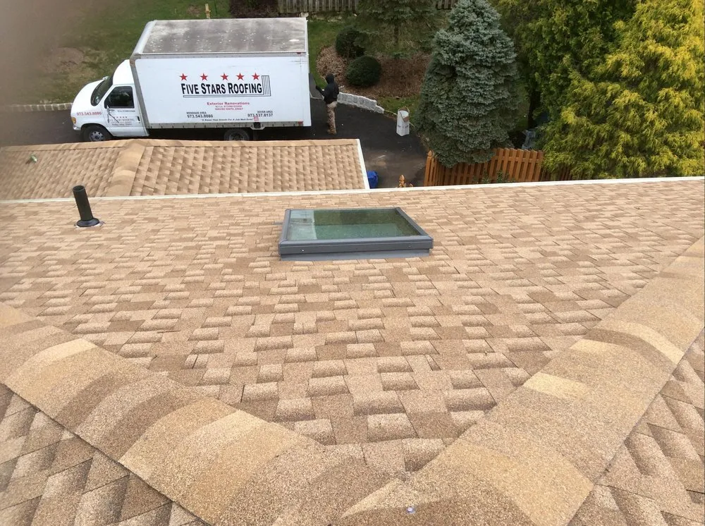 Professional roof inspection in Washington Township, NJ by Five Stars Roofing