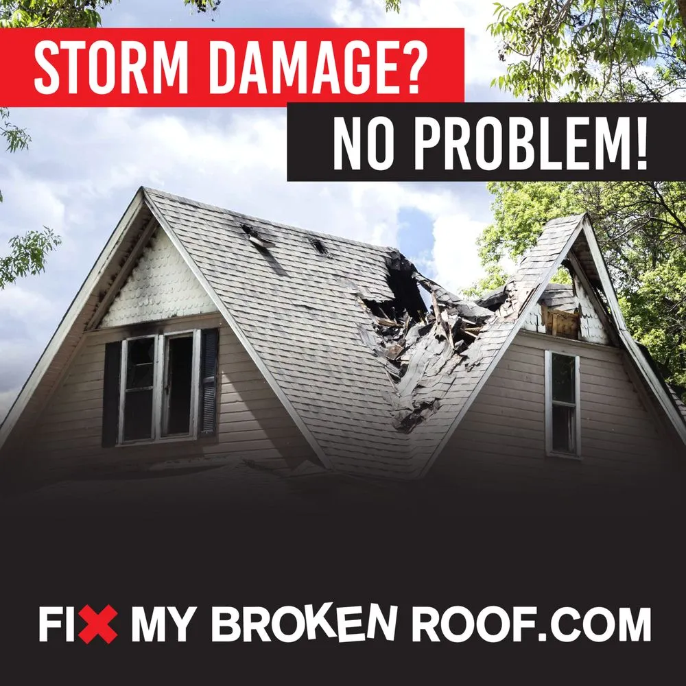 Slide of Fix My Broken Roof